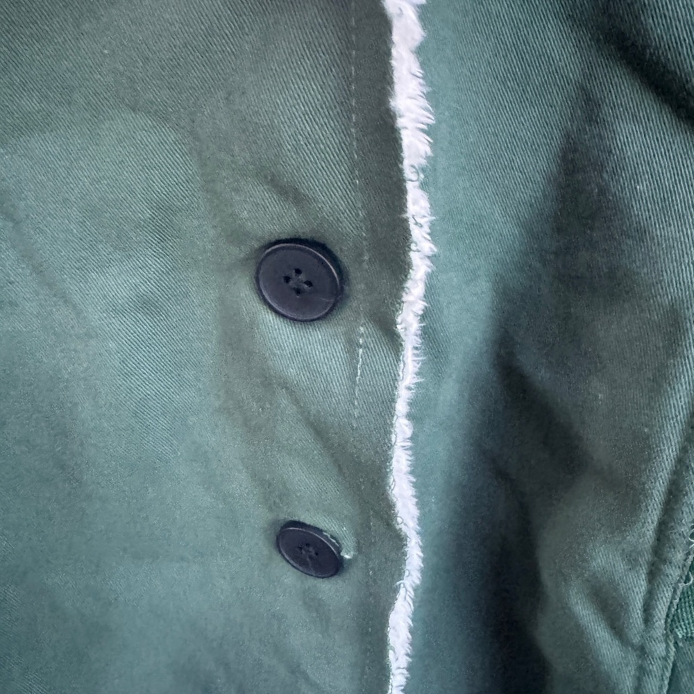Carhartt Women’s Size Small Green Utility Jacket with Sherpa Lining - Picture 6 of 9